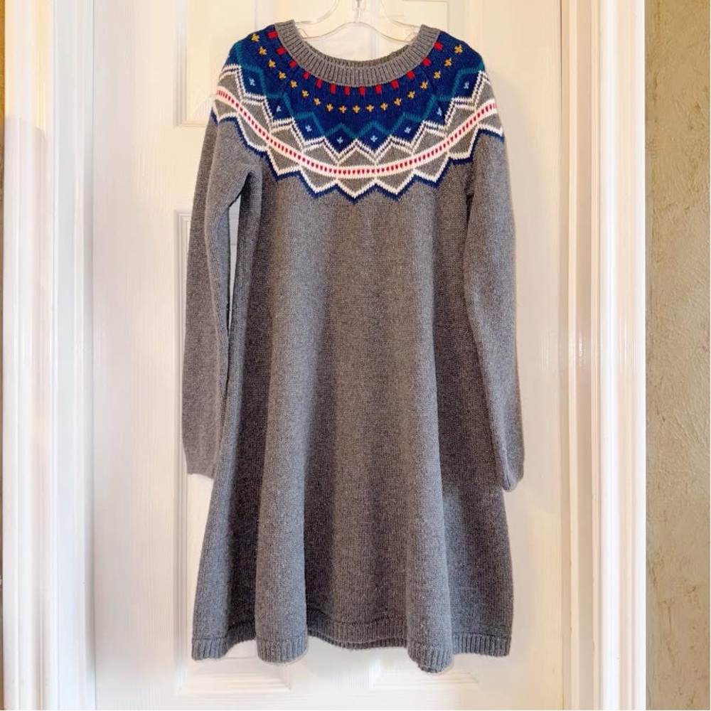 {Hanna Andersson} Fairisle Sweater Dress
